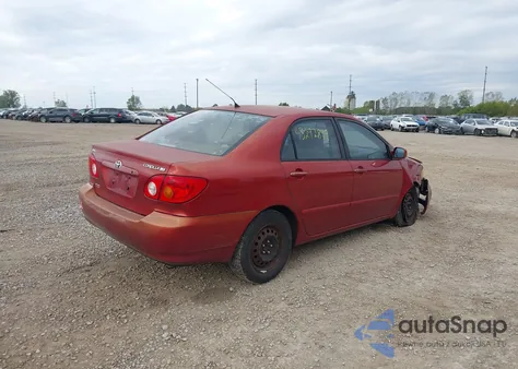 2003 Toyota Corolla Le z USA, uszkodzony, nr VIN 2T1BR32E63C103376